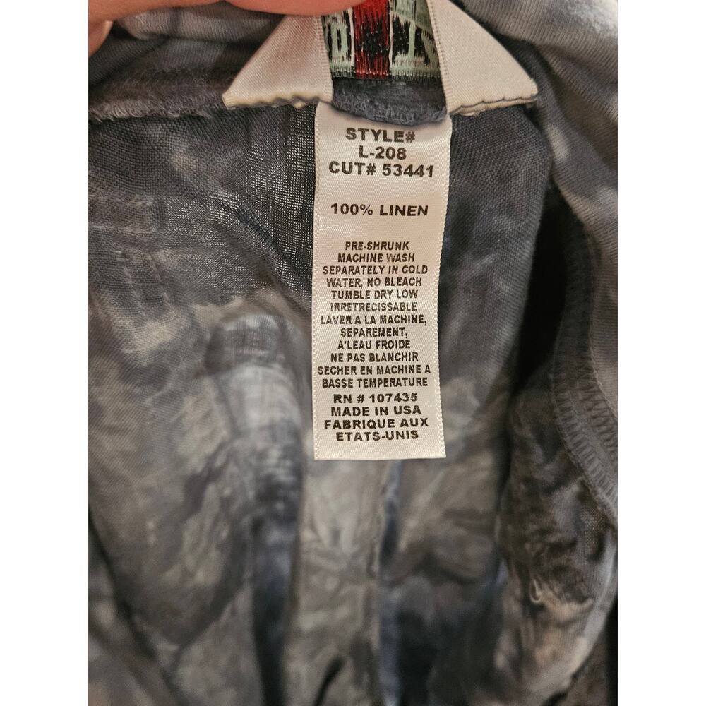 Hard tail forever tiedye jogger drawstring balloon pants womems large linen - Picture 7 of 8